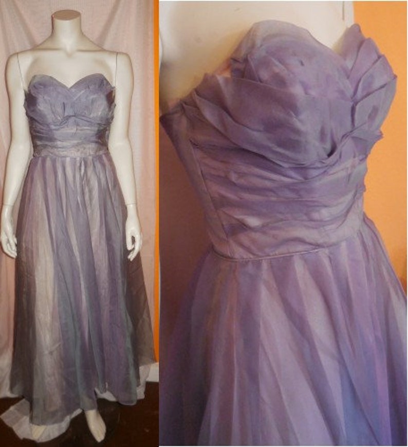 lilac vintage dress