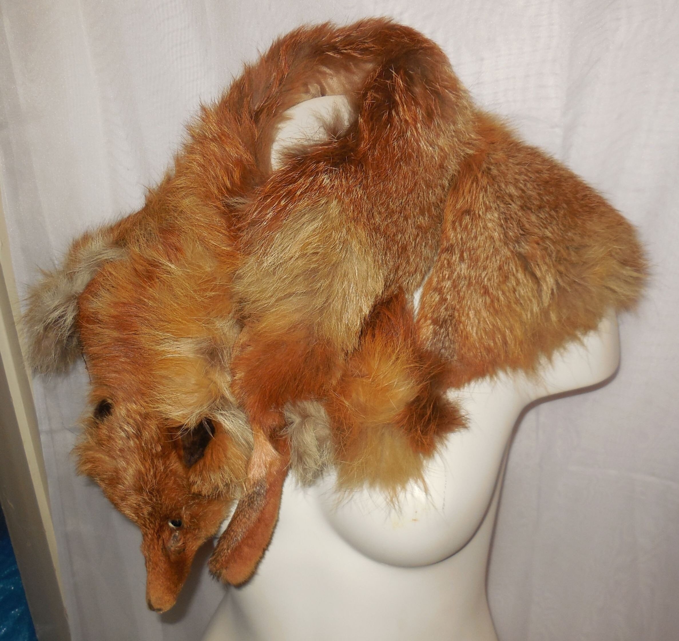 fox fur stole vintage