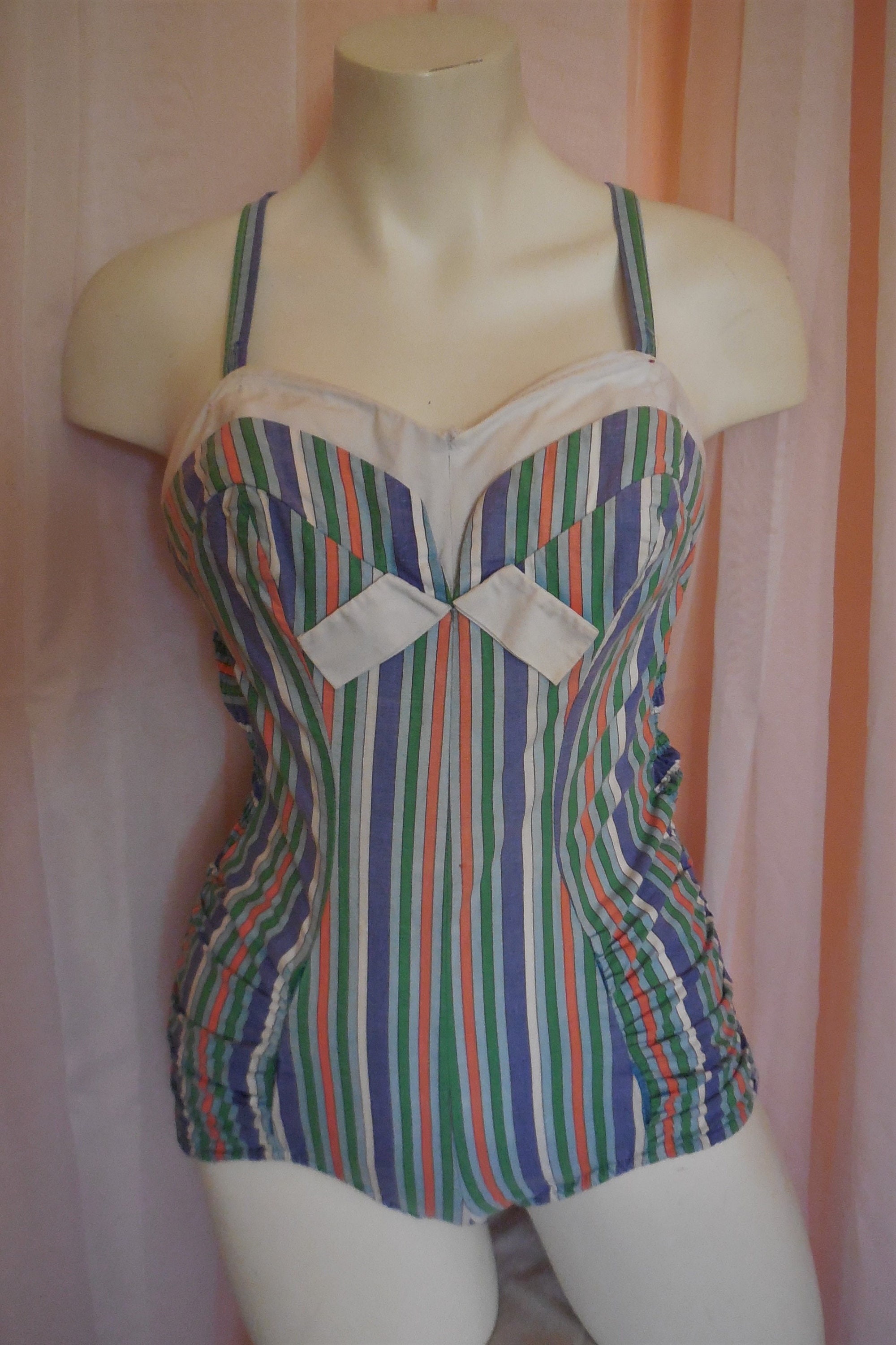 vintage cotton swimsuit