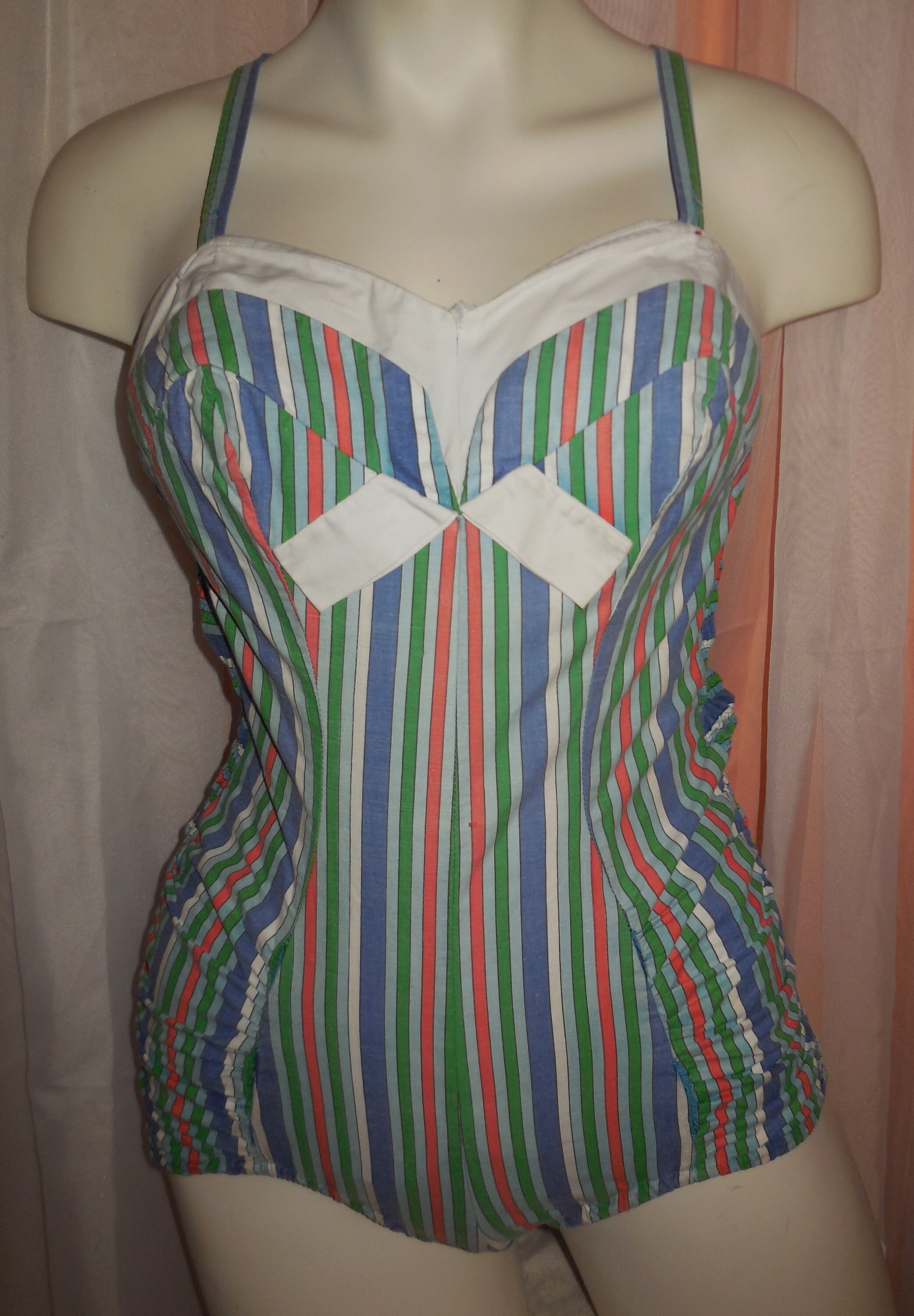 vintage cotton swimsuit