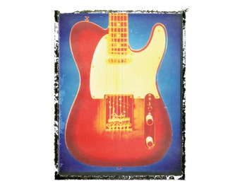 Telecaster Japanese the Great Wave Guitar, Pop Art, Musician, Rock