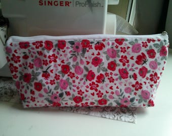 Beginner Zippered Pencil Case Sewing Pattern | Lined Pouch Tutorial (PDF Download)