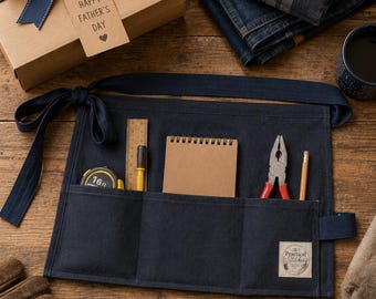 Tool Belt Sewing Pattern, Utility Apron, Beginner Sewing Tutorial (PDF Download)