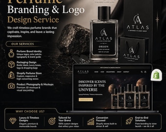 Perfume Brand Logo Design | Luxury Fragrance Identity + Style Guide
