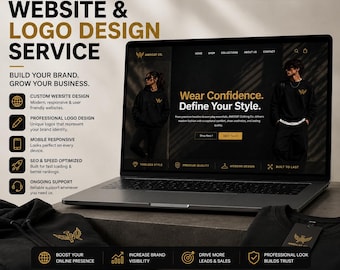 AMOCAT SHOP Brand Launch: Website, Logo, Multi-Platform Setup (6-Day Service)