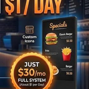 Restaurant Website Online Ordering Software | 30 Dollar Monthly Managed Hosting (Done For You)