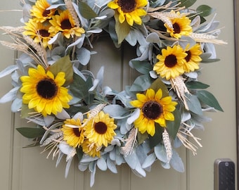 Zonnebloemkrans