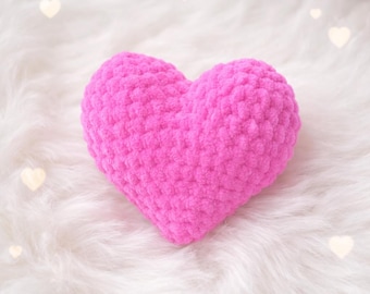 Patrón Corazón de Ganchillo PDF / Tutorial Corazón Amigurumi Principiante