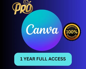 Canva Pro 1 Year Full Access