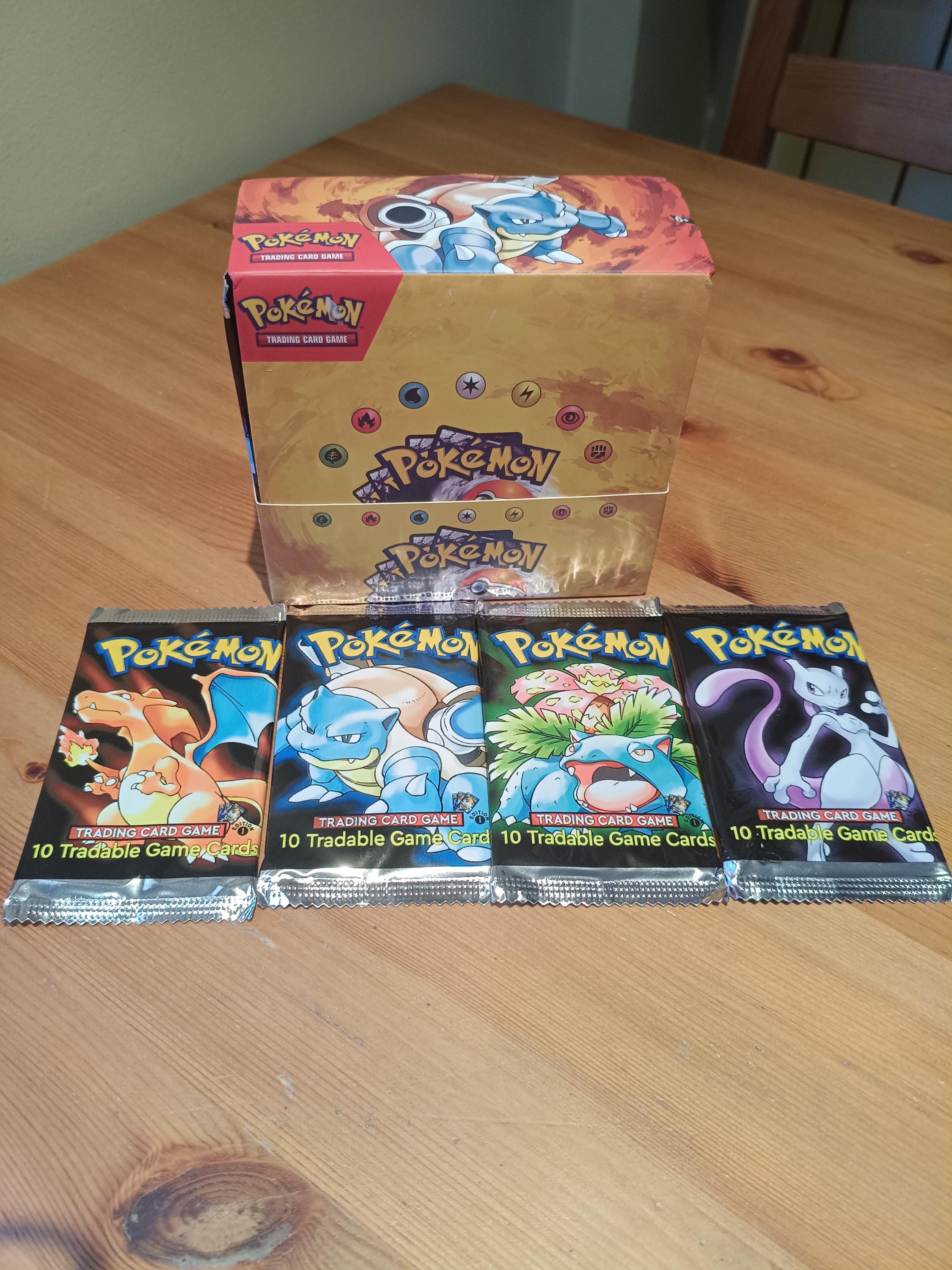 fake 1st edition booster box DISASTER