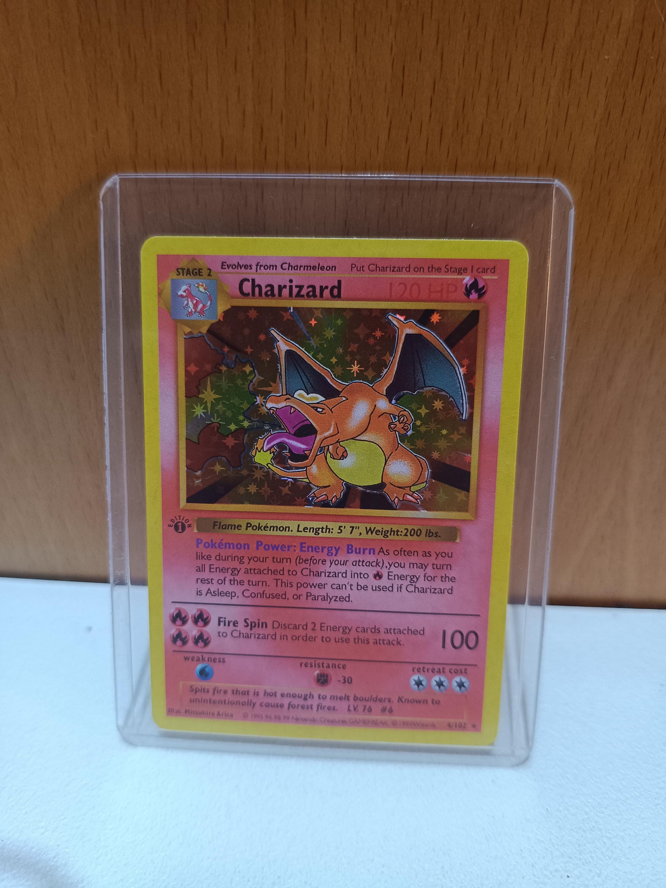 1st edition shadowless charizard - Etsy 日本