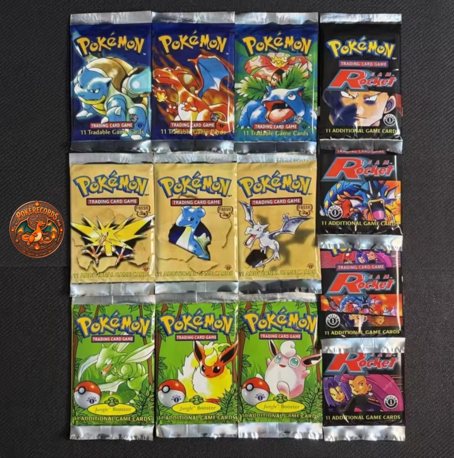 replica base set booster box 1st Edition Shadowless (BOX BREAK) Choose your variant to see the specific details. Buy Print Your Own Base