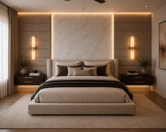 Luxus Schlafzimmer Design Kit - 5 Sterne Hotelsuiten um 1000k Einkaufsliste - Spec Design