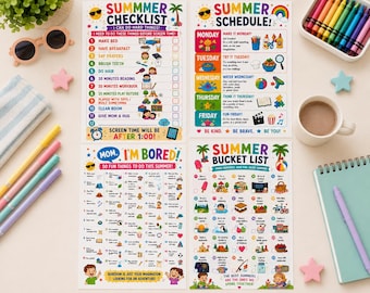 Summer Printable Bundle for Kids