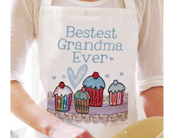 Personalised Bestest Grandma Ever Apron