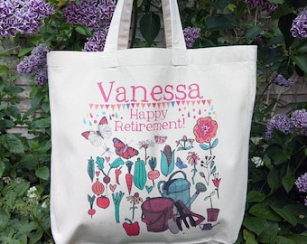 Personalised Happy Retirement Bag