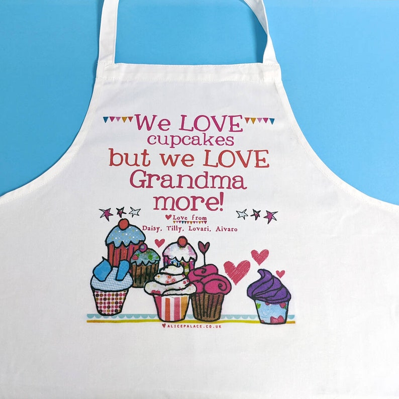 Bakers Apron, personalised apron, baking gift, Kitchen gift, Baking Apron, Christmas Gift, Apron, Stocking Filler, Gift for Grandma image 10