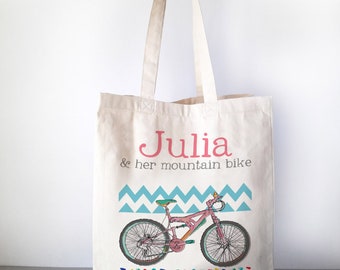 Chopper Bike Retro Cycling Cycle Bike Old School Unofficial Cotton Tote Bag Shopper