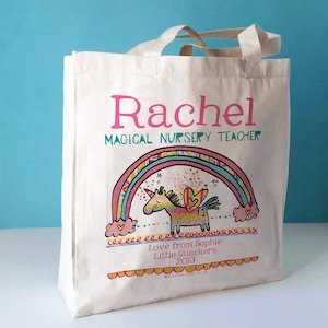 Sac personnalisé pour professeur de maternelle, apprentissage préscolaire, sac de remerciement, cadeau de remerciement pour professeur, cadeau de remerciement pour professeur, meilleur professeur