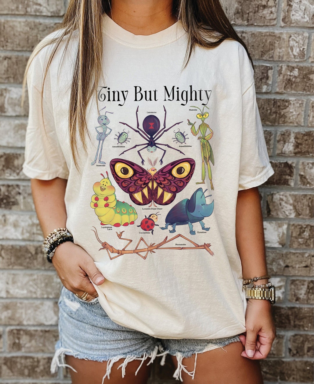 Tiny but Mighty Shirt A Bug's Life Comfort Shirt Cute - Etsy