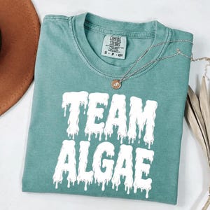 Team Algae PNG: Marine Biology Humor, Ocean Science Graphic, Researcher png, Aquatic Life Illustration (Digital Download)