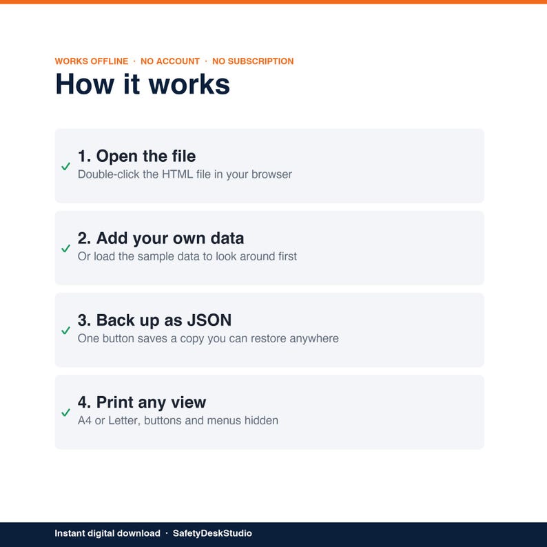 ADHD Planner App | Offline Daily Planner and Focus Timer for Adults | Works in Any Browser, No Subscription image 8