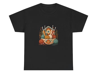 Gehaakt cadeau, grappig gehaakt shirt, gehaakt minnaar, cadeau garenliefhebber, gehaakt T-shirt moeder
