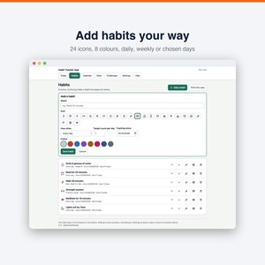 Habit Tracker App | Offline Habit and Streak Tracker for Daily Routines | Works in Any Browser, No Subscription image 4