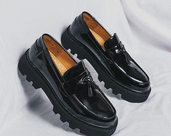Quality Made in Italy BROLETTO ITALIAN LEATHER Loafers Sz 11  display picture 1