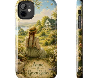 Anne auf Green Gables Shirley Geschichte Buch Roman Rote Haare Prince Edward Island nostalgische Handy Hülle Cover Cottagecore Design
