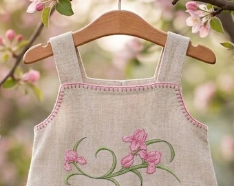 Um buquê de íris para bordado, arquivos de design para bordado à máquina representando íris em flor, download instantâneo.