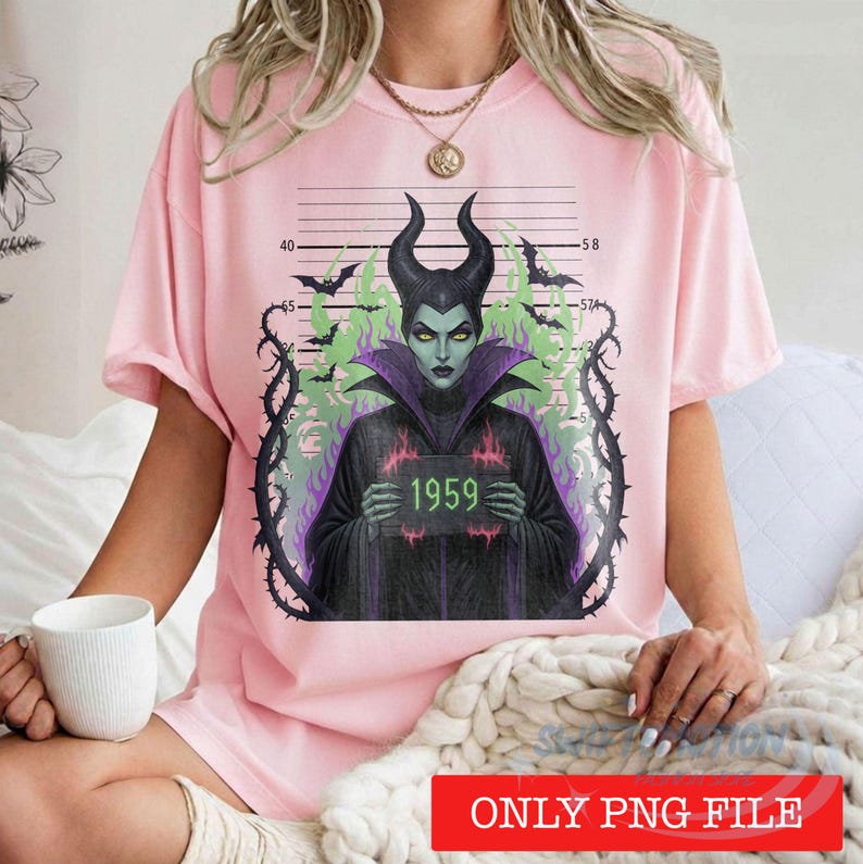 Vintage Disney Schurken Halloween Gruppe png, Gut, schlecht zu sein svg, Ursula, Evil Queen & Cruella Schurken png, Disney Gruppe Kürbis, Skelett Bild 2