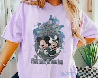 Haunted Mansion Mickey Minnie Halloween png, Lonesome ghosts, Beware of Hitchhiking Ghosts, Disneyland Spooky Season Trip, digital download