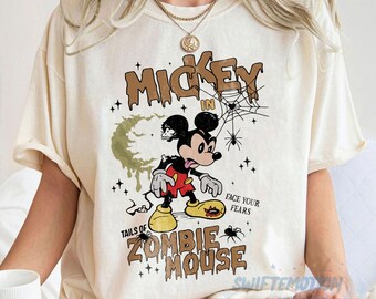 Disney Halloween Mickey Zombie Mouse Halloween Ghost png, Mickey's Not So Scary Halloween Party, Disneyland Family gift, Digital download