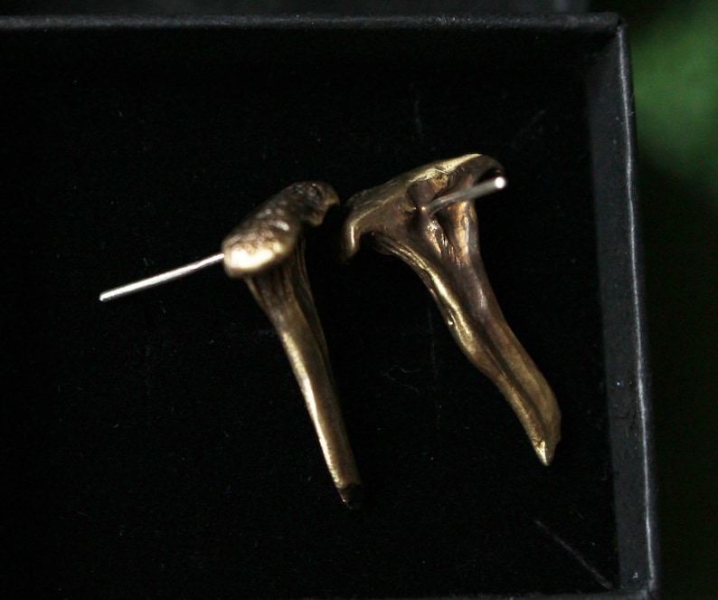 \u0421hanterelle Mushroom Earrings