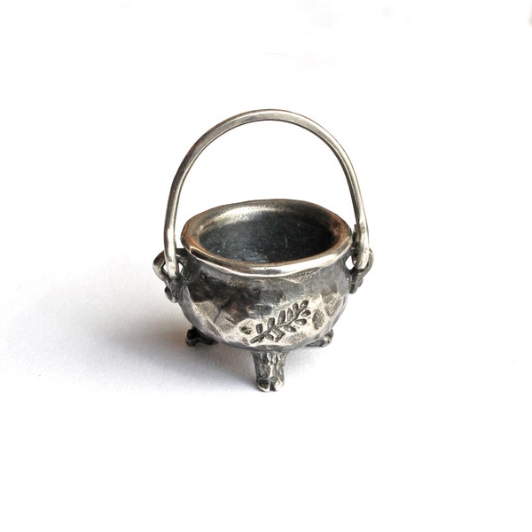 Witch’s Cauldron, Pendant, 925 Sterling Silver