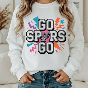 Go Spurs Go PNG SVG, San Antonio Spurs Basketball Shirt Design, NBA Basketball Design, Spurs Playoff Shirt, Wembanyama Spurs, Game Day Shirt
Spurs Basketball PNG, Wembanyama Mascot PNG, Go Spurs Go NBA Team Design, Cricut Sublimation Digital Download
Go Spurs Go PNG, San Antonio Spurs PNG, Basketball fan shirt design, basketball game day graphic, Game Day PNG, digital download
Spurs Basketball Team Mascot PNG: Go Spurs (Digital Download)Retro San Antonio 90s digital PNG image