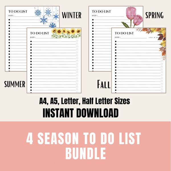 Printable Lists With Check Boxes - Etsy