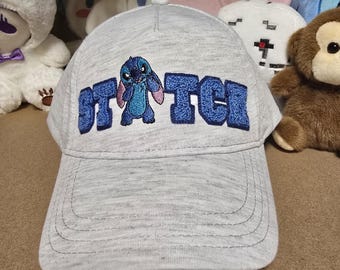 Stitch Embroidered Adjustable Baseball Cap