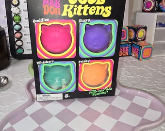 Needoh cool kittens 4 pack