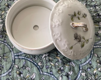 Tarro de pólvora de porcelana Warwick