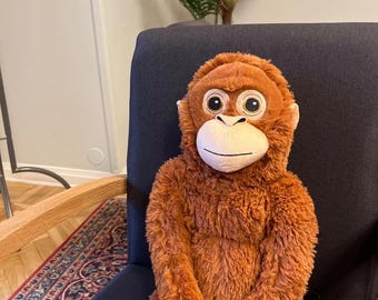 Punch Orangutan Djungeskog Mono Marrón 26 pulgadas Ikea Peluche