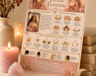 Le guide divin du féminin - Énergie, qualités, éveil (téléchargement numérique)