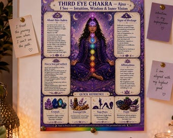 Guida di riferimento al chakra del terzo occhio