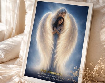 Angel Wall Art  - The Embrace
