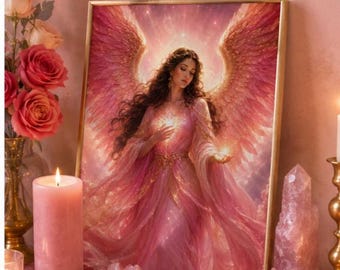 Archangel Chamuel - Printable Spiritual Wall Art