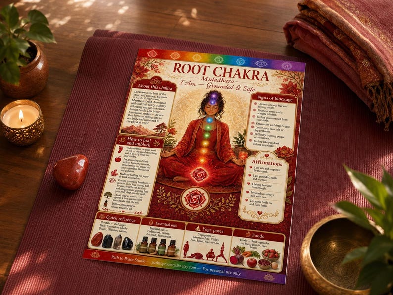 Guida di riferimento al Chakra della Radice immagine 2