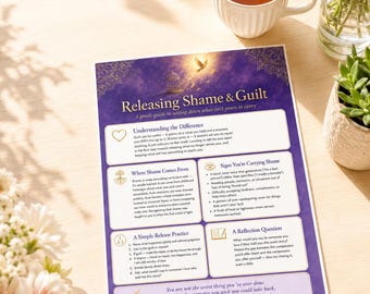 Releasing Shame & Guilt - Printable Healing Guide