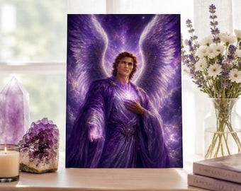 Archangel Zadkiel - Printable Spiritual Wall Art