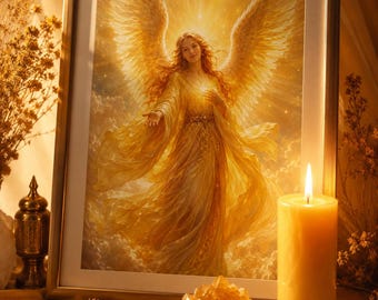 Archangel Jophiel - Printable Spiritual Wall Art